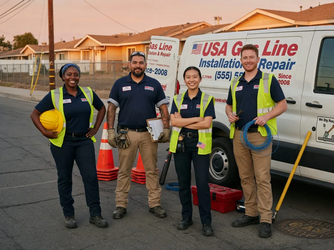 Gas Line Installation company in Vicksburg, MI